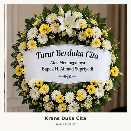 Krans Bunga Duka Tapanuli Utara